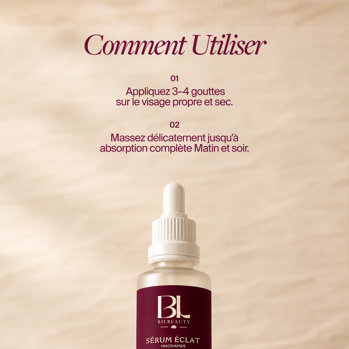 Sérum Éclat · Niacinamide