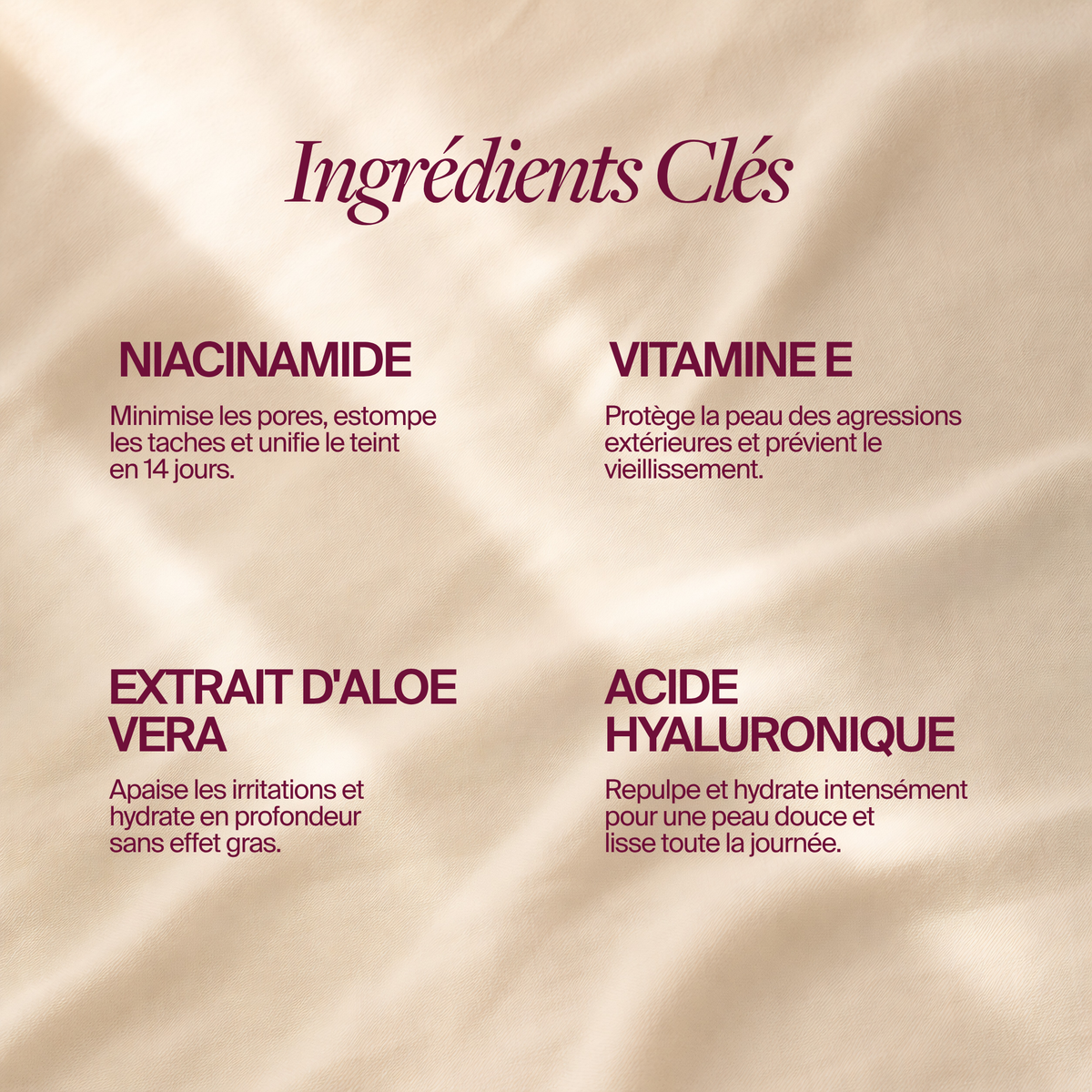 Sérum Éclat · Niacinamide